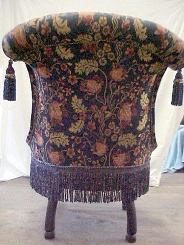 Pair of Victorian Chairs, Tuffled Back