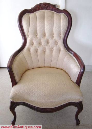 Circa 1950 Victorian Style Chair