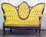 Pair Kimble Velvet Love Seats