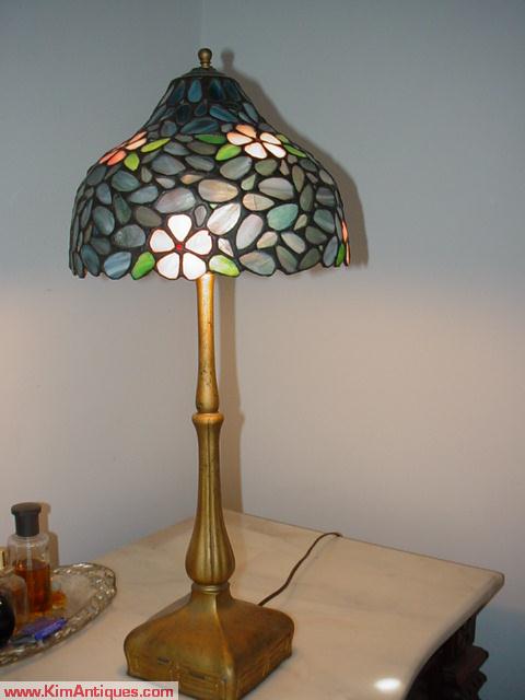 Apple Blossom Tiffany Accent Lamp