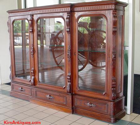 Triple Door Bookcase